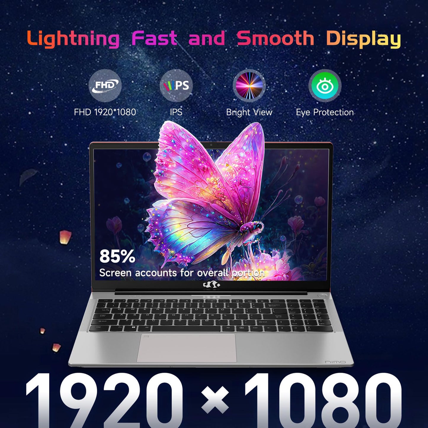 15.6 IPS FHD-Laptop, 16GB RAM 1TB SSD Intel Pentium Quad Core N100 (Beat to i3-1115G4 Up to 3.4GHz) Student-Laptop, Laptop-Computer with Backlit Keyboard Fingerprint Home-laptop, Win11, Rose Gold