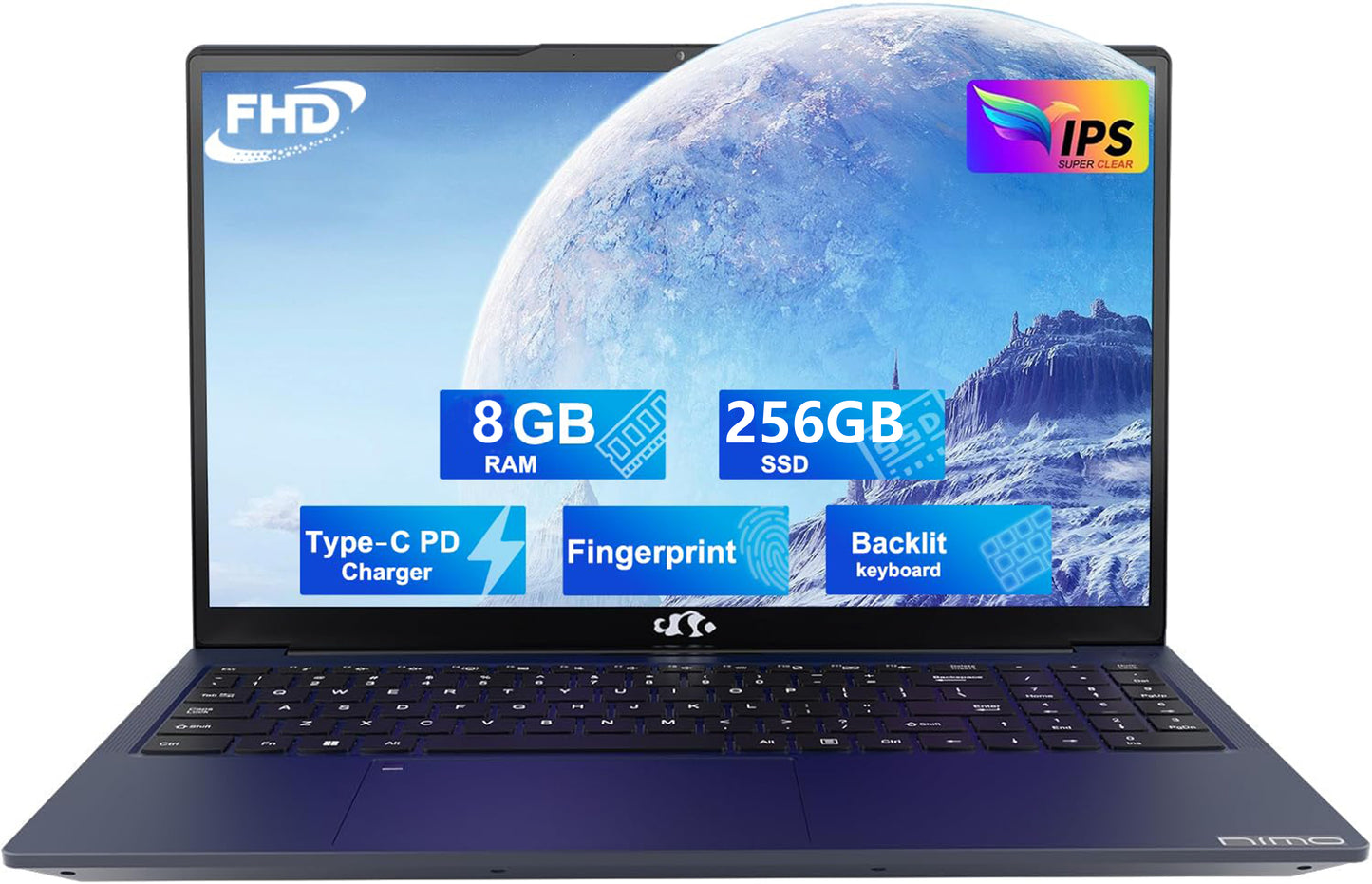 15.6 IPS FHD-Laptop, 16GB RAM 1TB SSD Intel Pentium Quad Core N100 (Beat to i3-1115G4 Up to 3.4GHz) Student-Laptop, Laptop-Computer with Backlit Keyboard Fingerprint Home-laptop, Win11, Rose Gold
